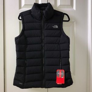 The North Face women’s down feather vest